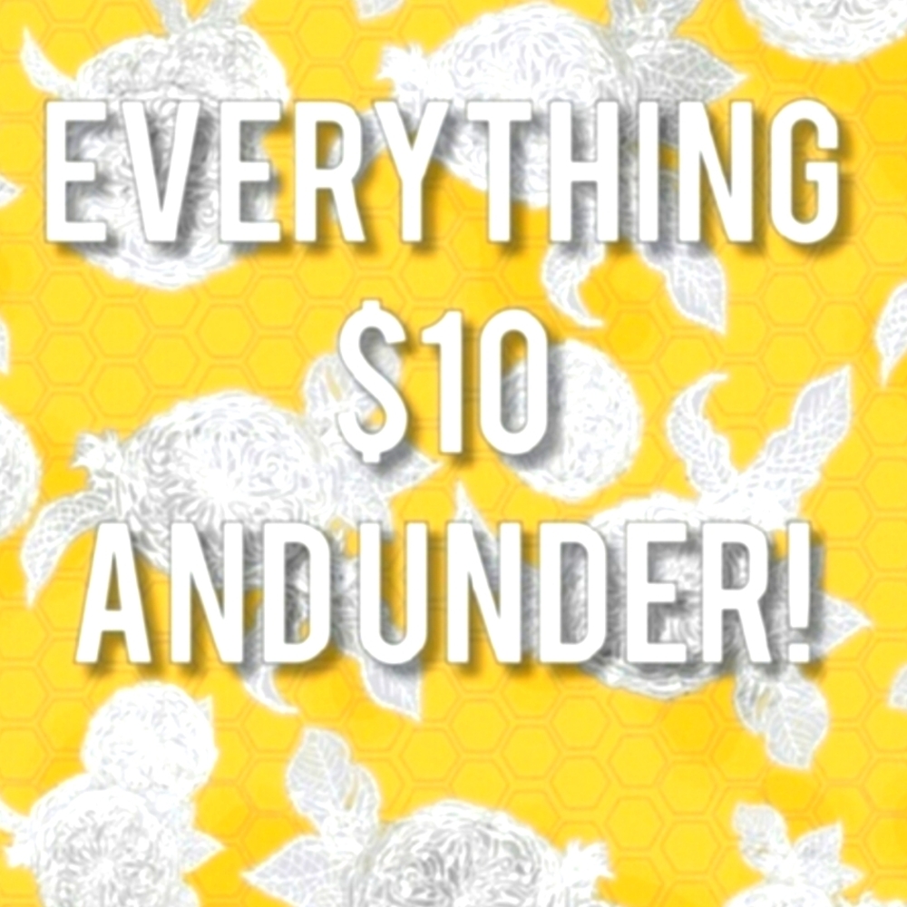 Everything in my closet is $5 and $10..